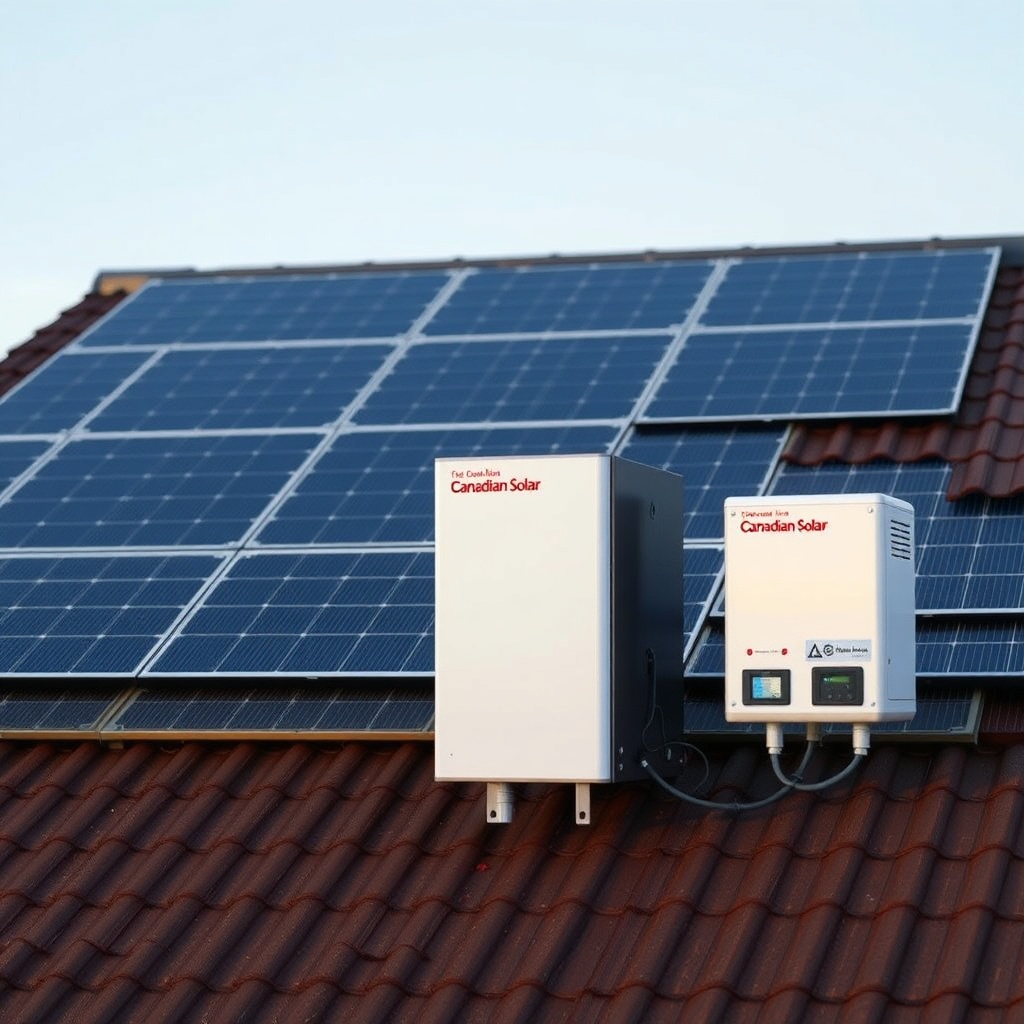 Canadian Solar CS6W-440 kurulumu