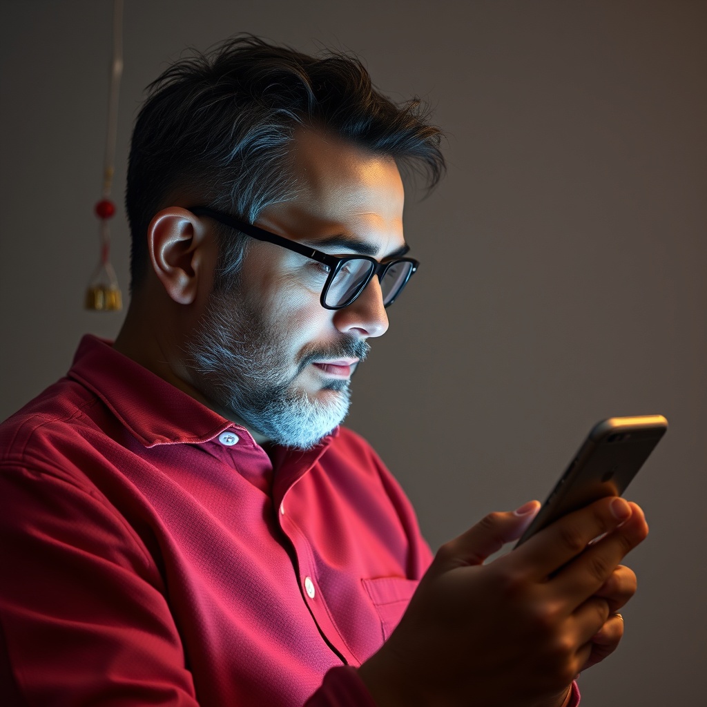 Bir kişinin elinde akıllı telefonla ShinePhone uygulamasında günlük enerji üretimi grafiği